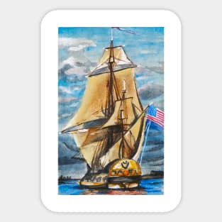 Sailing Ship Sticker